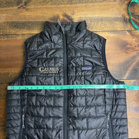 Patagonia Women's Black Nano Puff Vest Style #84247 Size Large Embroidered - Picture 11 of 12